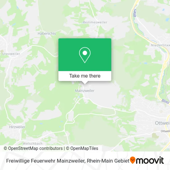 Карта Freiwillige Feuerwehr Mainzweiler