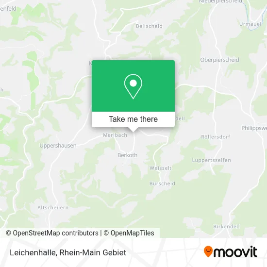 Leichenhalle map