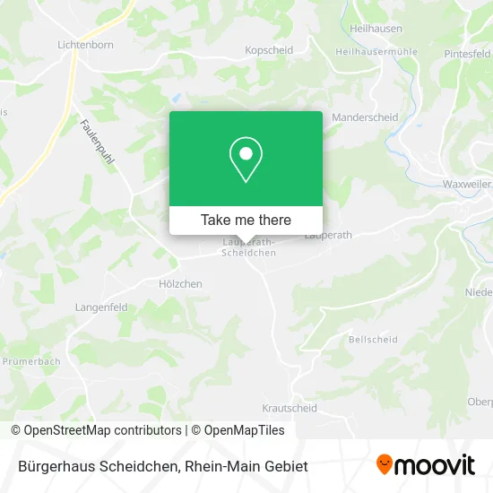 Карта Bürgerhaus Scheidchen