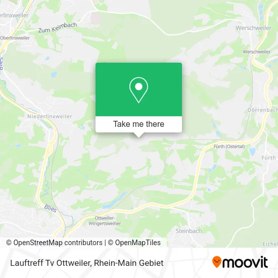Карта Lauftreff Tv Ottweiler
