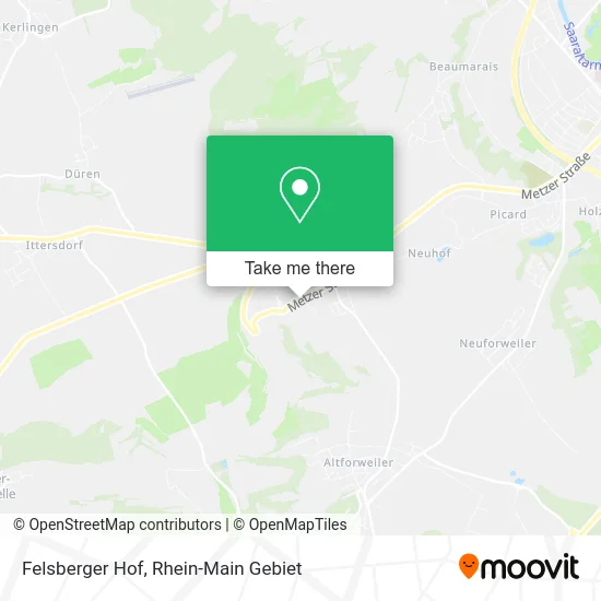 Карта Felsberger Hof