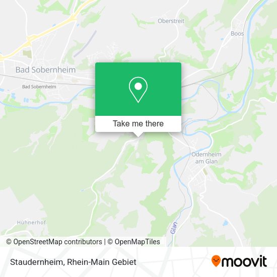 Карта Staudernheim