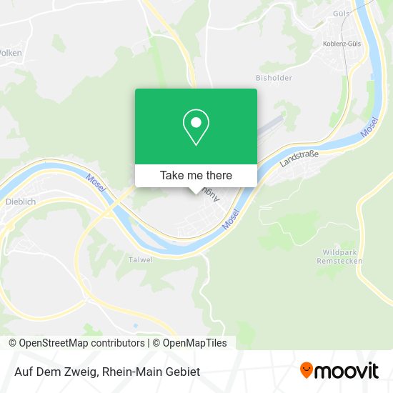 Карта Auf Dem Zweig