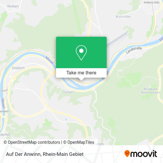 Карта Auf Der Anwinn