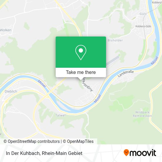 Карта In Der Kuhbach