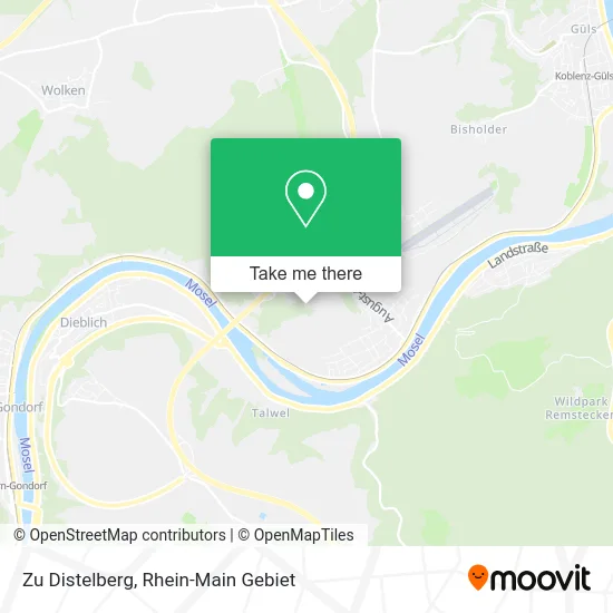 Карта Zu Distelberg