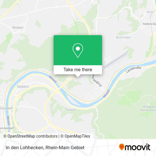 Карта In den Lohhecken