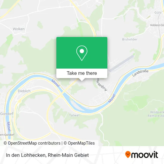Карта In den Lohhecken