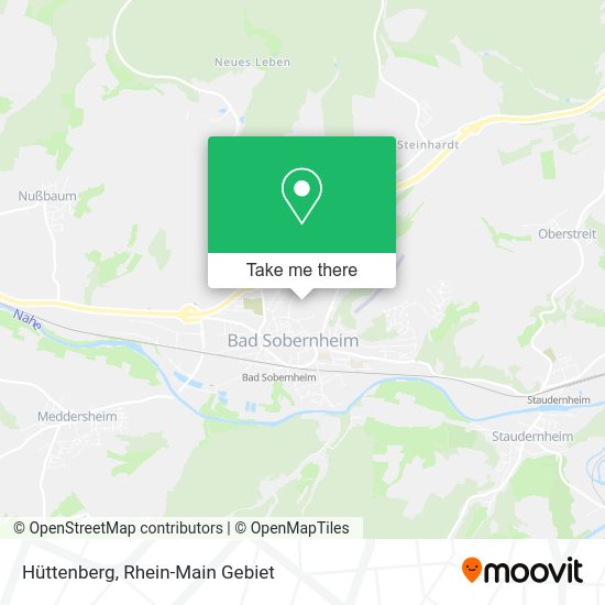 Карта Hüttenberg