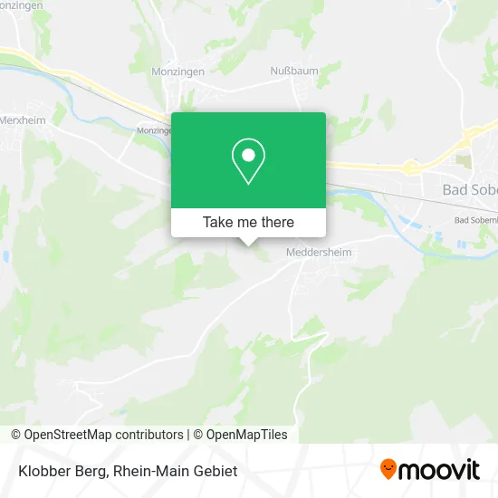 Карта Klobber Berg