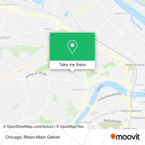 Карта Chicago