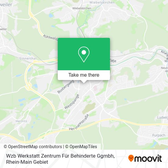 Карта Wzb Werkstatt Zentrum Für Behinderte Ggmbh