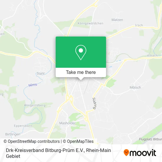 Карта Drk-Kreisverband Bitburg-Prüm E.V.