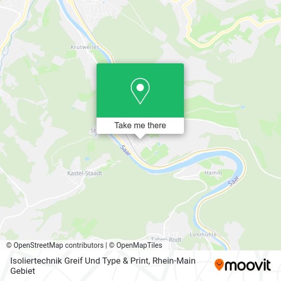 Isoliertechnik Greif Und Type & Print map