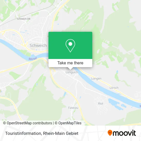 Карта Touristinformation