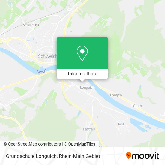 Карта Grundschule Longuich