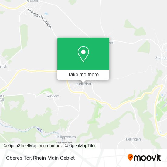 Карта Oberes Tor