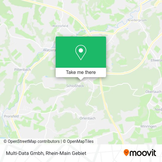 Карта Multi-Data Gmbh