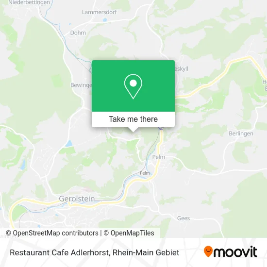 Карта Restaurant Cafe Adlerhorst