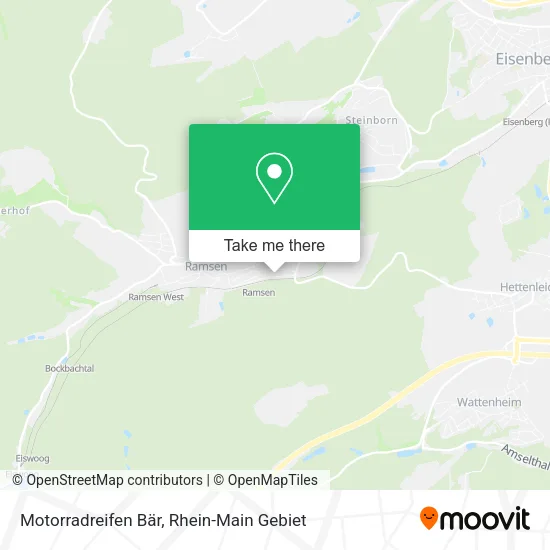 Карта Motorradreifen Bär