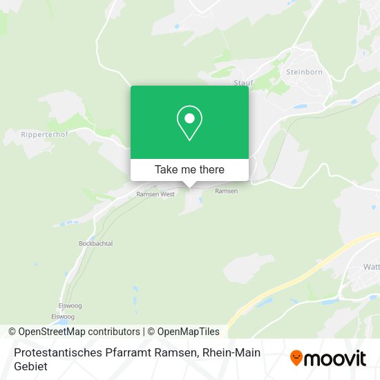 Карта Protestantisches Pfarramt Ramsen