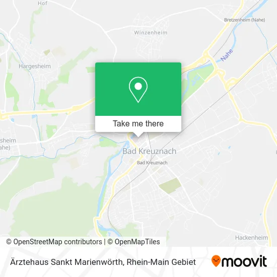 Карта Ärztehaus Sankt Marienwörth