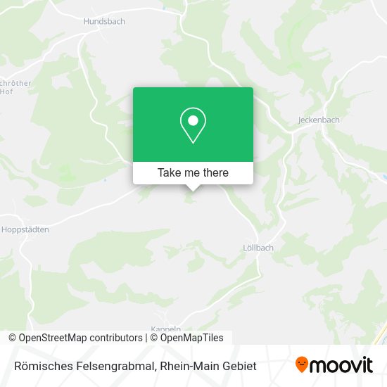 Карта Römisches Felsengrabmal