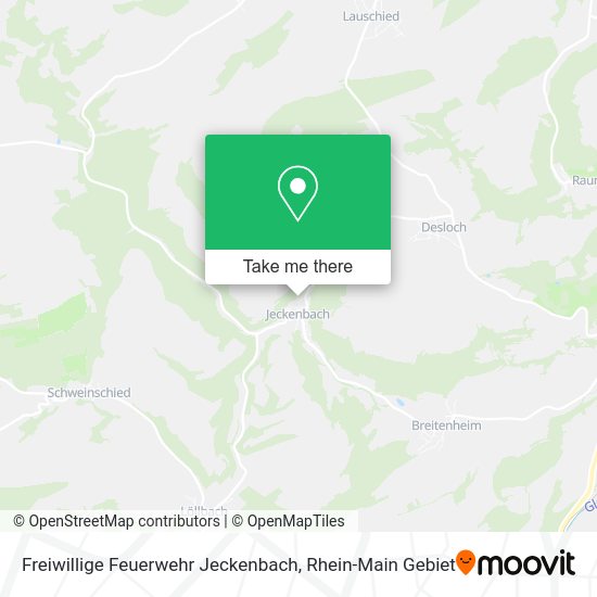 Карта Freiwillige Feuerwehr Jeckenbach