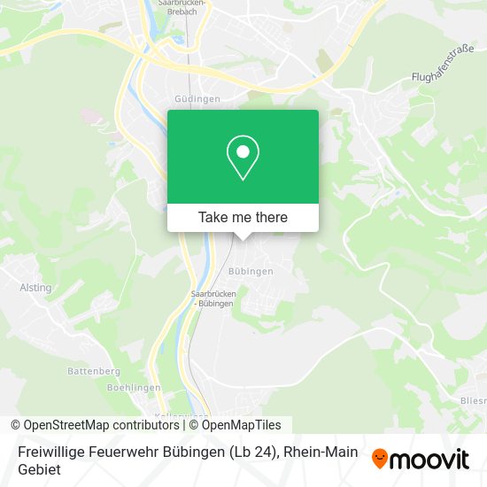 Карта Freiwillige Feuerwehr Bübingen (Lb 24)