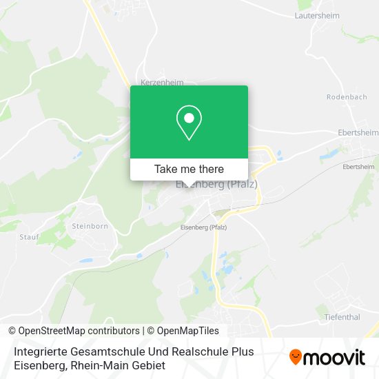 Карта Integrierte Gesamtschule Und Realschule Plus Eisenberg