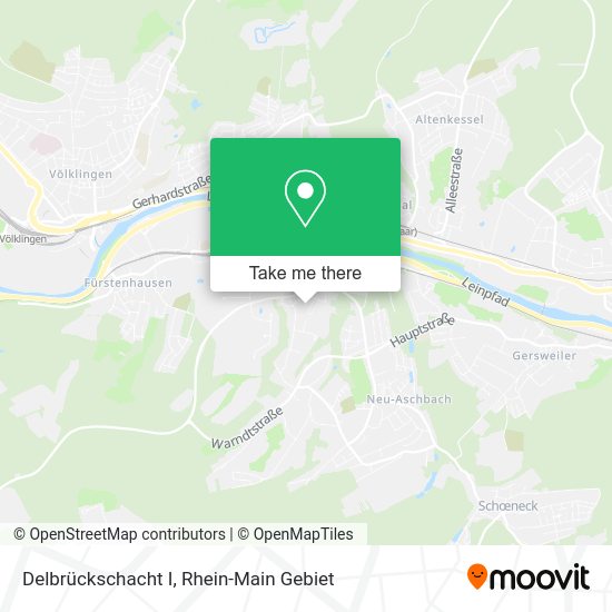 Карта Delbrückschacht I