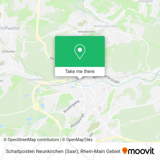 Карта Schaltposten Neunkirchen (Saar)