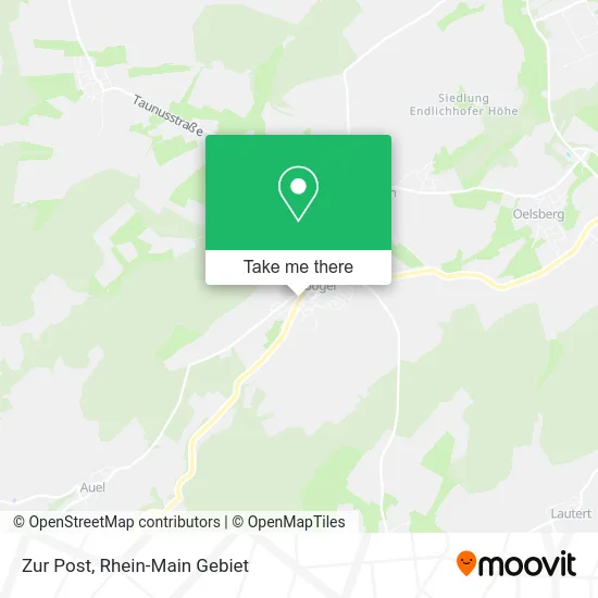 Карта Zur Post