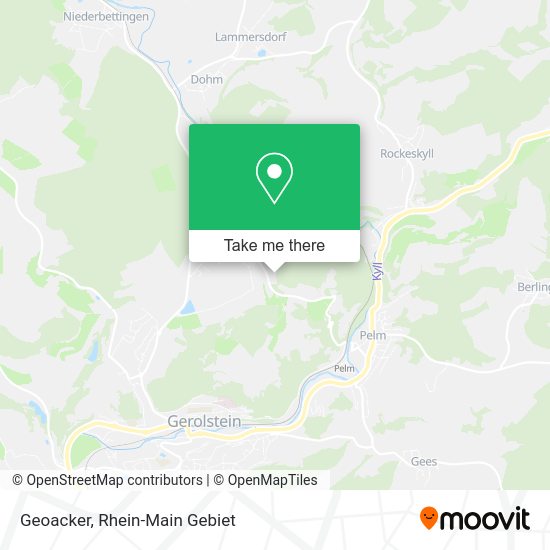 Geoacker map