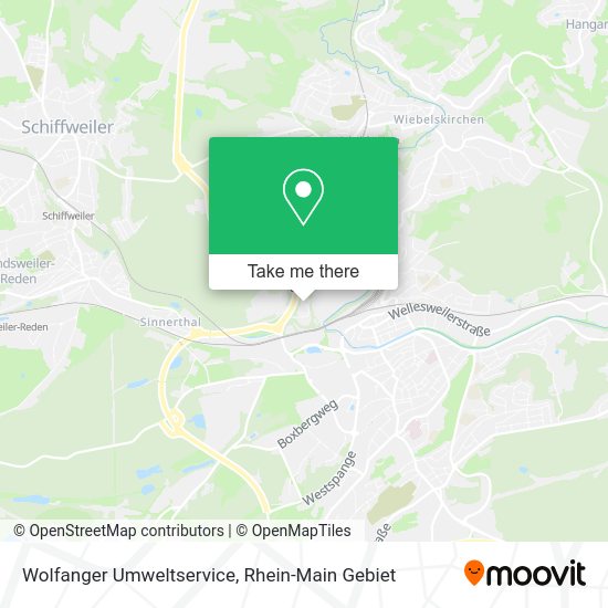 Карта Wolfanger Umweltservice