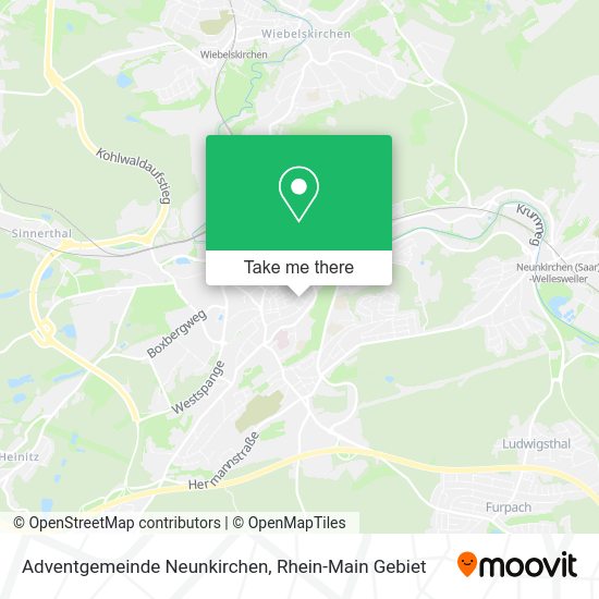 Карта Adventgemeinde Neunkirchen