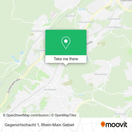 Карта Gegenortschacht 1