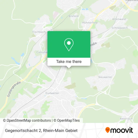 Карта Gegenortschacht 2