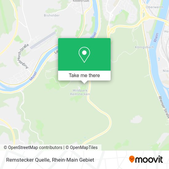 Карта Remstecker Quelle