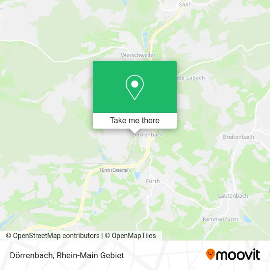 Карта Dörrenbach