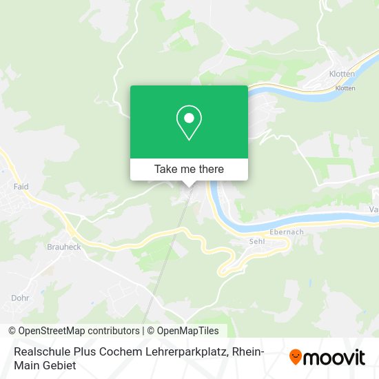 Карта Realschule Plus Cochem Lehrerparkplatz