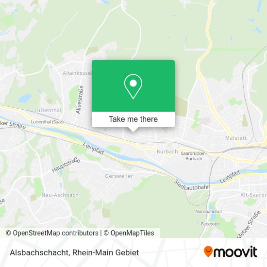 Карта Alsbachschacht