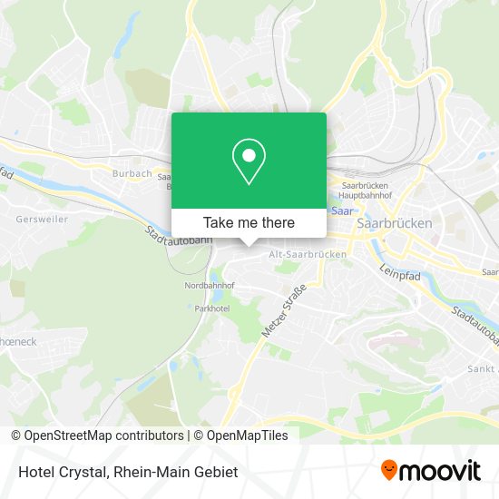Карта Hotel Crystal