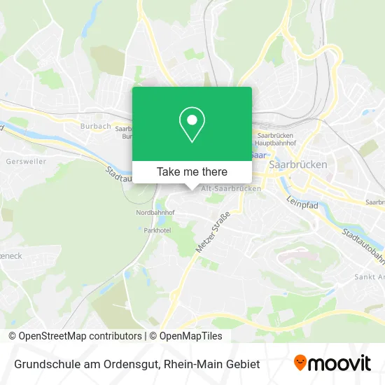 Карта Grundschule am Ordensgut