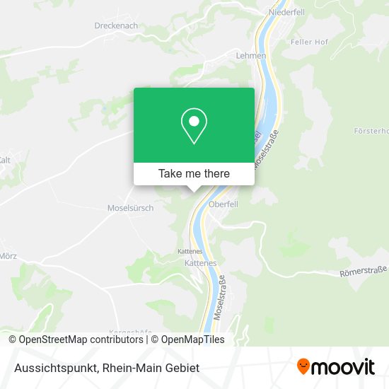 Карта Aussichtspunkt
