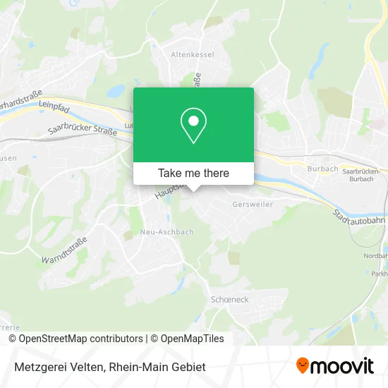 Карта Metzgerei Velten