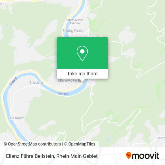 Карта Ellenz Fähre Beilstein