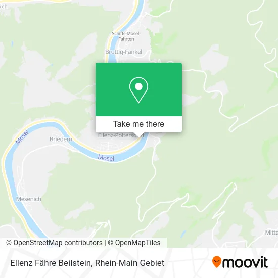 Карта Ellenz Fähre Beilstein
