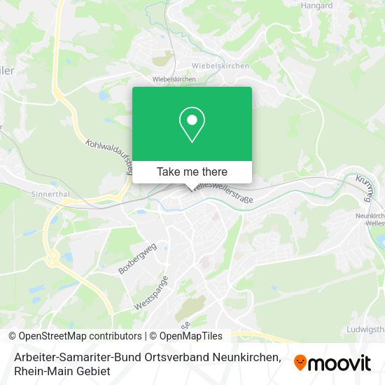 Карта Arbeiter-Samariter-Bund Ortsverband Neunkirchen
