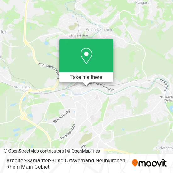 Карта Arbeiter-Samariter-Bund Ortsverband Neunkirchen